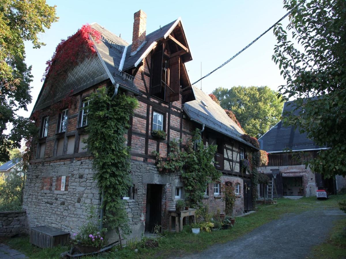 Feriengut Dietzsch Lägenhet Poritzsch Exteriör bild